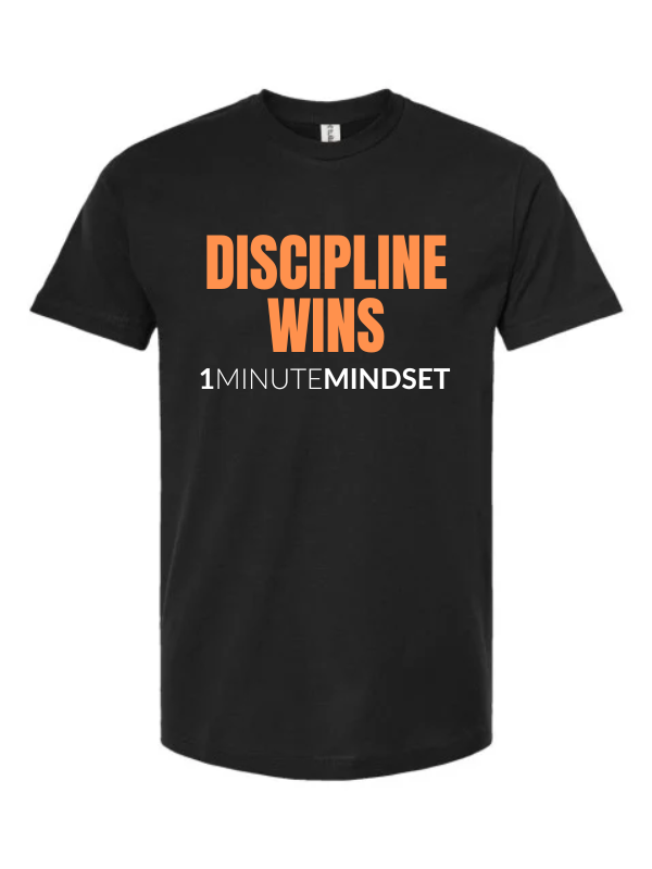 DISCIPLINE WINS - Short Sleeve T-Shirt