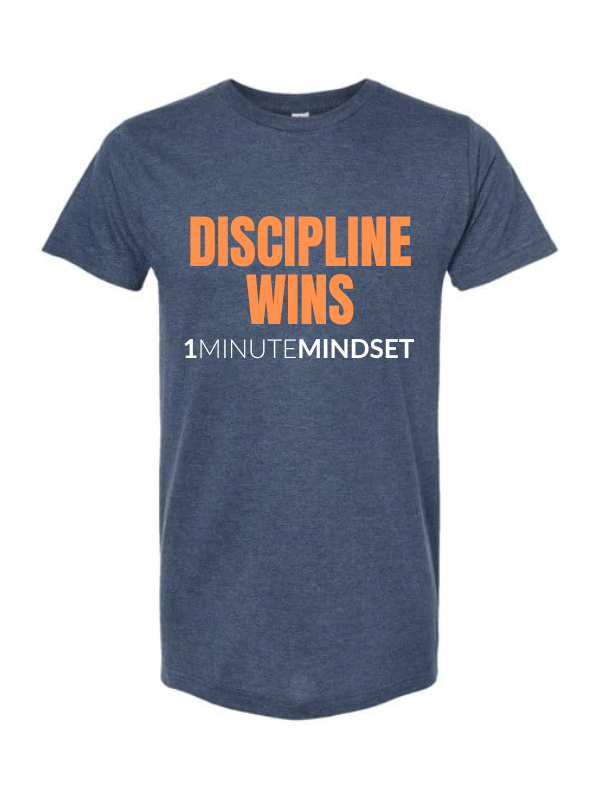 DISCIPLINE WINS - Short Sleeve T-Shirt